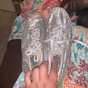 Glitter vans